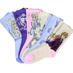 Chaussettes enfant x6 tige haute 23/35 (4 modèles)