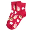 Chaussettes femme rouges motifs desserts T36/40 < Gifi Outlet