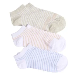 Chaussettes femme tige courte polycoton 3 paires 36/40 < Gifi Discount