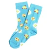 Chaussettes fille bleues motifs smileys T26/35 < Gifi Sale