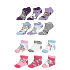 Chaussettes fille Disney x3 polycoton T23/34 (plusieurs modèles)