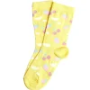Chaussettes fille jaunes motifs fruits T26/35 < Gifi Best