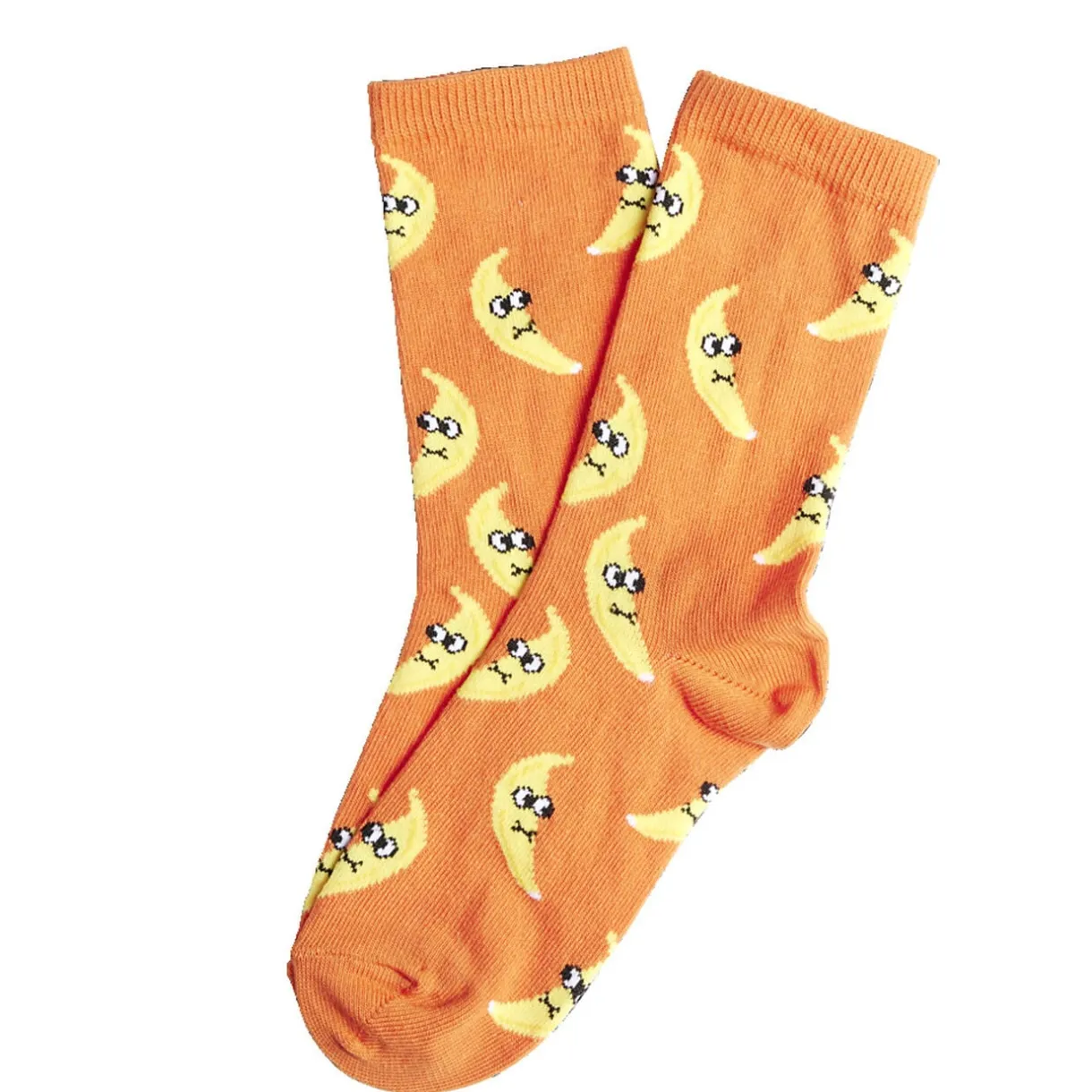 Chaussettes garçon orange motifs bananes T26/35 < Gifi Discount