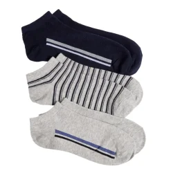 Chaussettes homme tige courte polycoton 3 paires 41/45 < Gifi Outlet