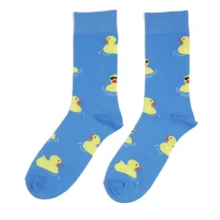 Chaussettes originales motif poussin jaune/bleu - T41/45 < Gifi Discount
