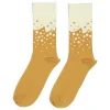 Chaussettes originales motif pois jaune/beige - T41/45 < Gifi New