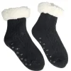 Chaussettes polaires femme antidérapantes noires Taille unique < Gifi Sale