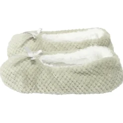 Chaussons ballerines fourrés femme gris 40/41 < Gifi Best