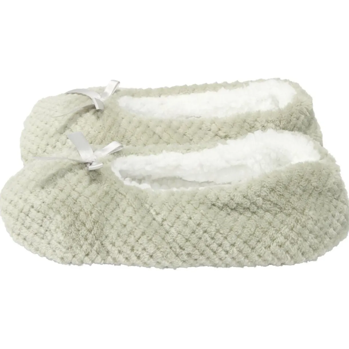 Chaussons ballerines fourrés femme gris 40/41 < Gifi Best