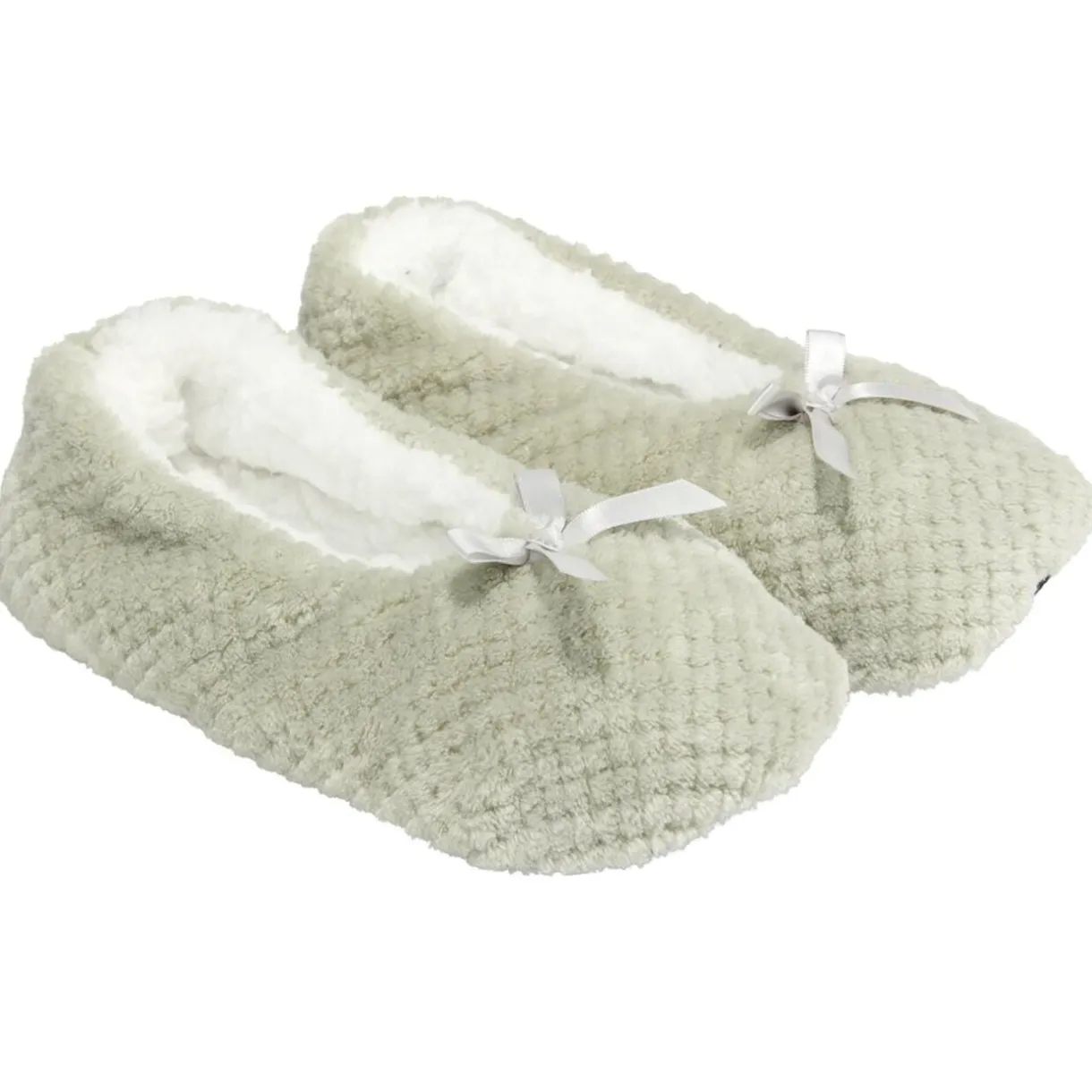 Chaussons ballerines fourrés femme gris 40/41 < Gifi Best