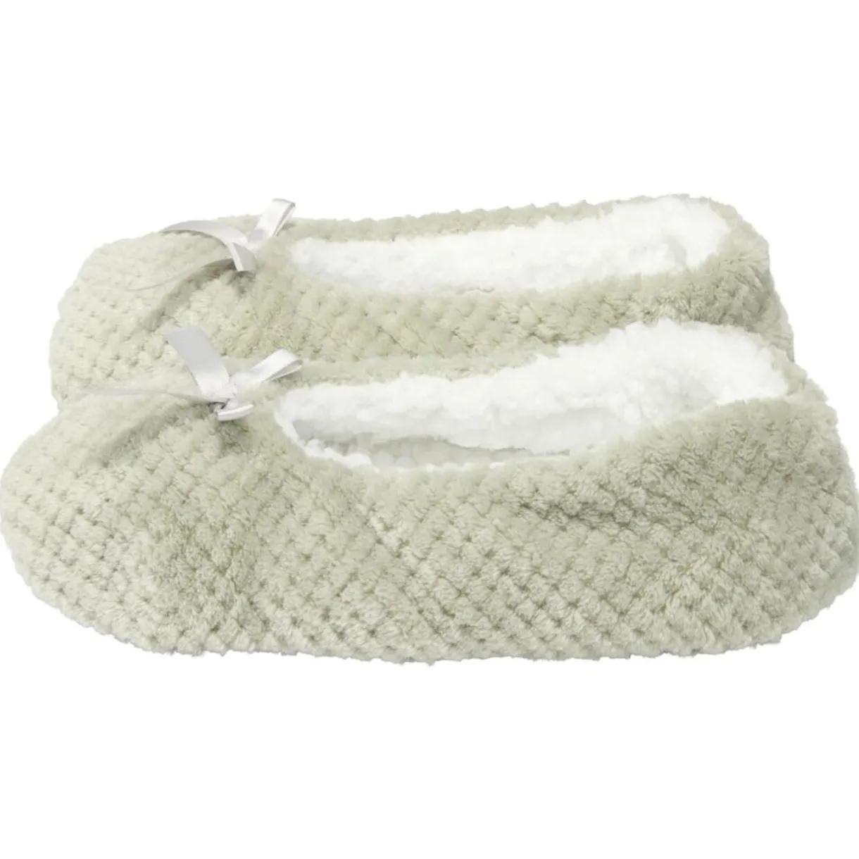 Chaussons ballerines fourrés femme beige 36/37 < Gifi Hot