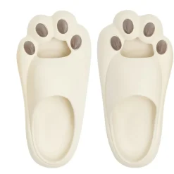 Chaussons griffe caoutchouc beige 38/39