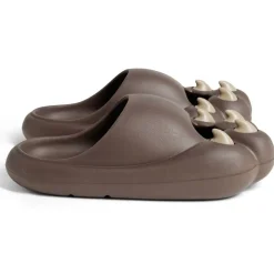 Chaussons griffe caoutchouc marron 36/37 < Gifi Discount