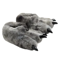 Chaussons griffes gris et noir - Pointure 36 à 45 < Gifi Hot