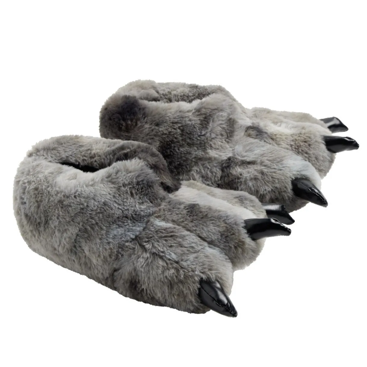 Chaussons griffes gris et noir - Pointure 36 à 45 < Gifi Hot