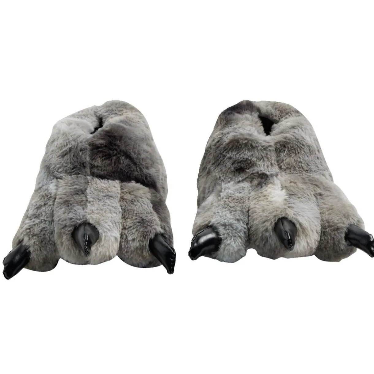 Chaussons griffes gris et noir - Pointure 36 à 45 < Gifi Hot