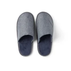 Chaussons mule pour homme T40/41 Bleue < Gifi Online