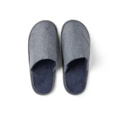 Chaussons mule pour homme T44/45 Bleu < Gifi