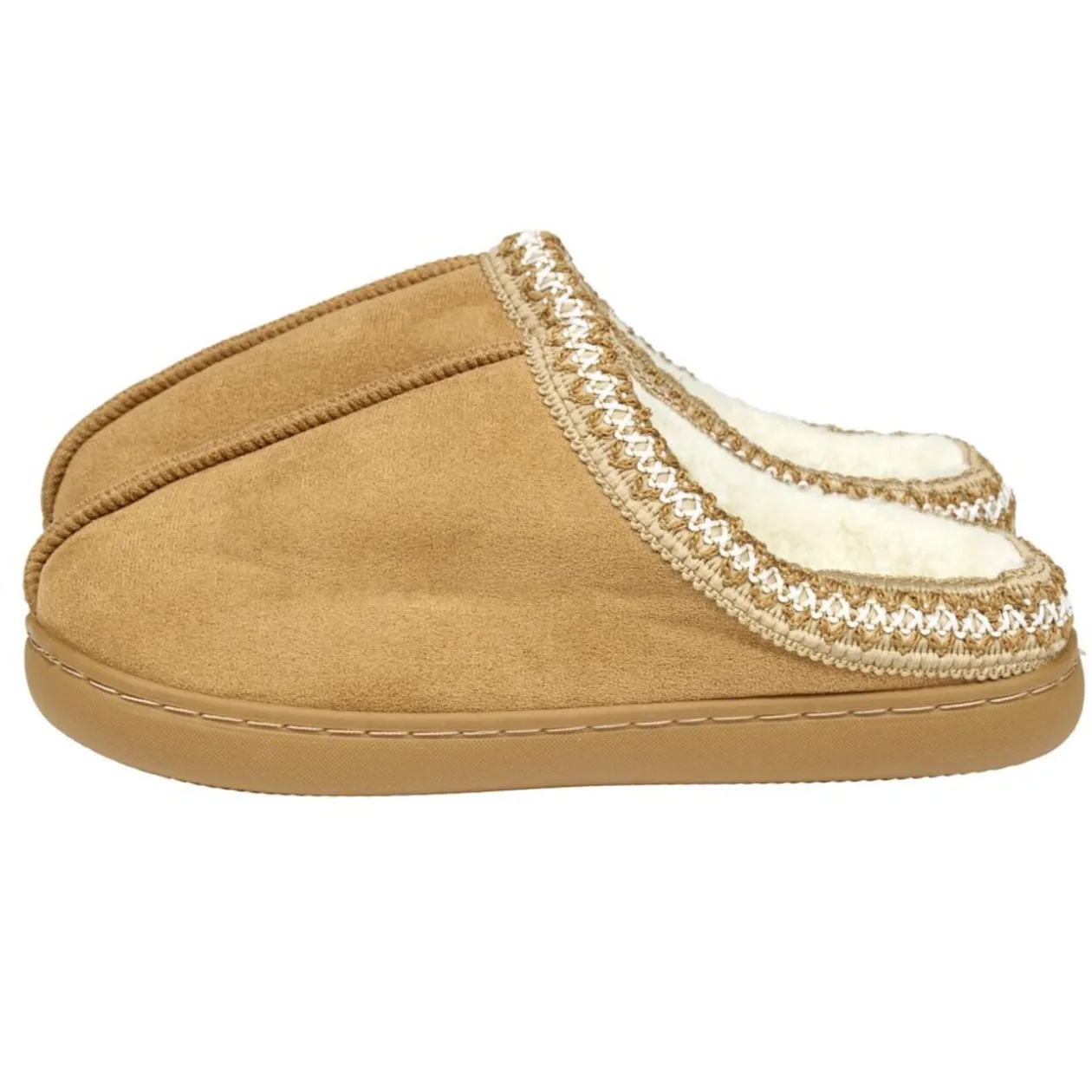 Chaussons mules femme marron 38/39