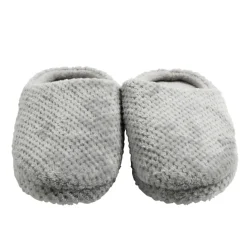 Chaussons mules unisexe gris motif quadrillé T36/37 < Gifi Hot