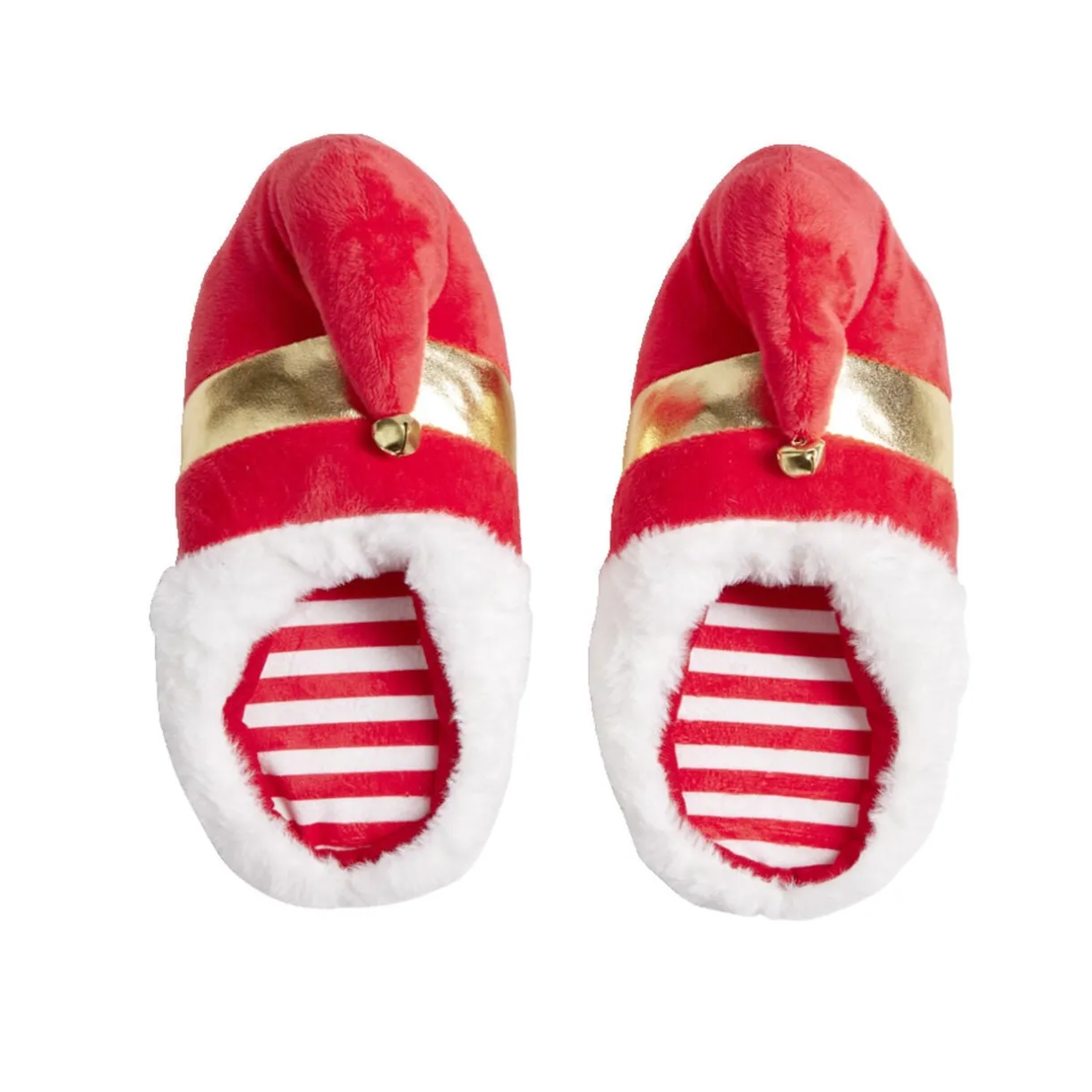 Chaussons Noël mixte lutin rouges T36 à 45 < Gifi Online