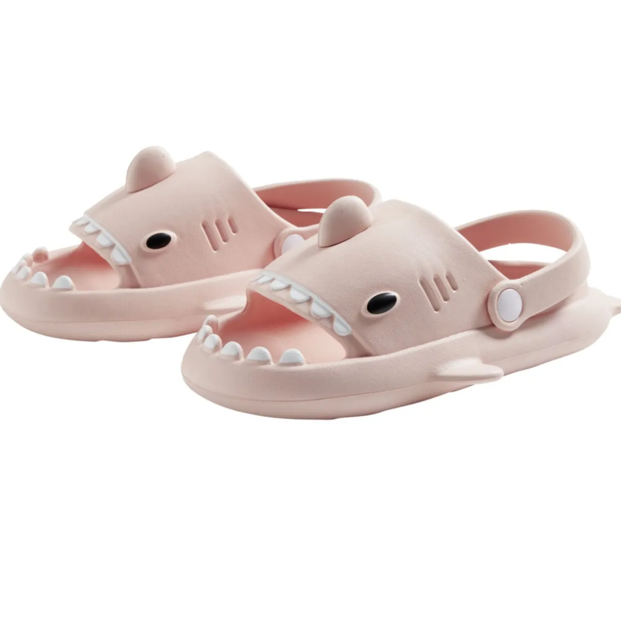 Chaussons requin enfant caoutchouc gris et rose 32/33 < Gifi Hot