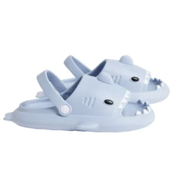 Chaussons requin enfant caoutchouc bleu 30/31