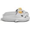 Chaussons requin flamme caoutchouc gris 38/39 < Gifi Discount