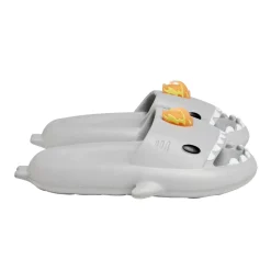Chaussons requin flamme caoutchouc gris 36/37 < Gifi New