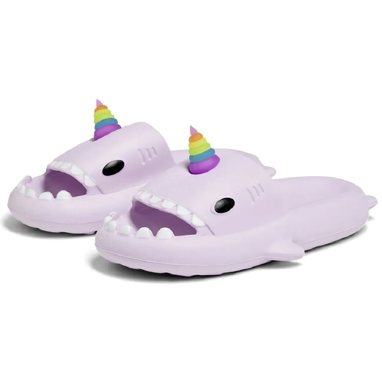 Chaussons requin licorne caoutchouc violet 38/39 < Gifi Discount