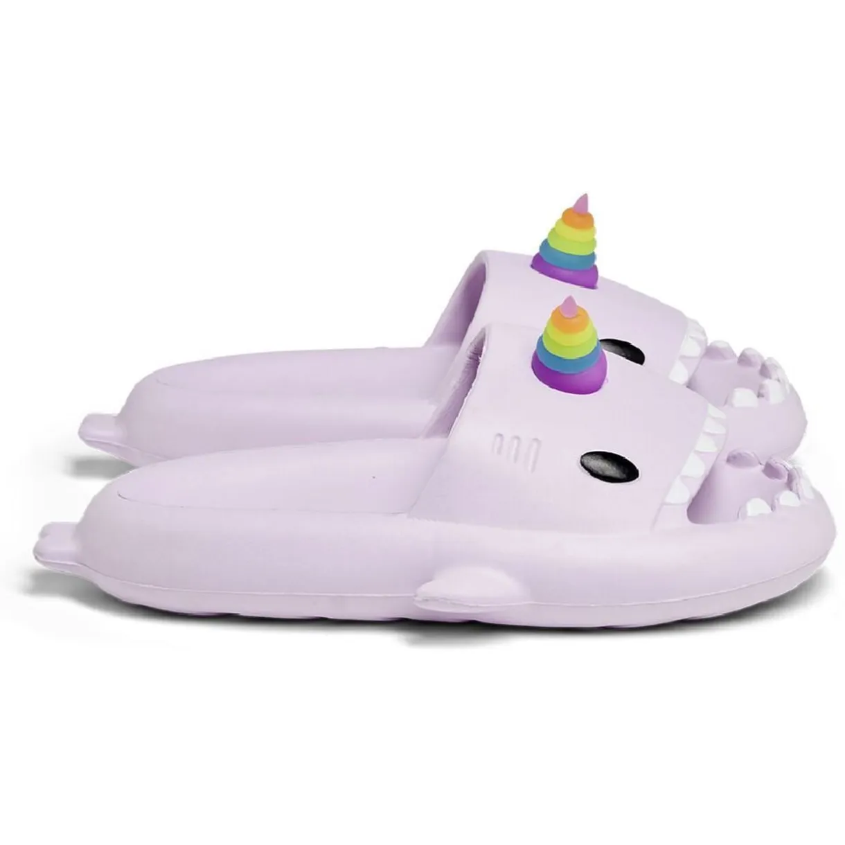 Chaussons requin licorne caoutchouc violet 38/39 < Gifi Discount