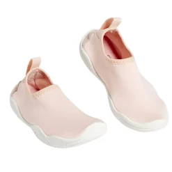 Chaussures d'eau enfant caoutchouc rouge corail T31/32
