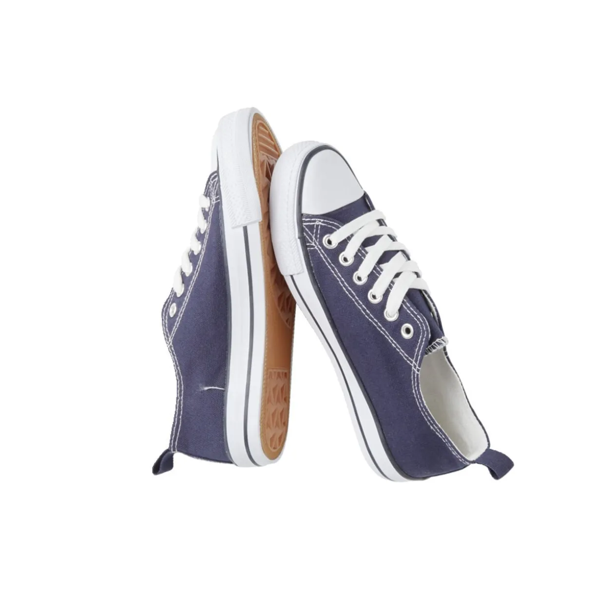 Chaussures femme toiles bleu marine T36 à T40