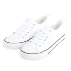 Chaussures toiles femme T36 à 40 blanches