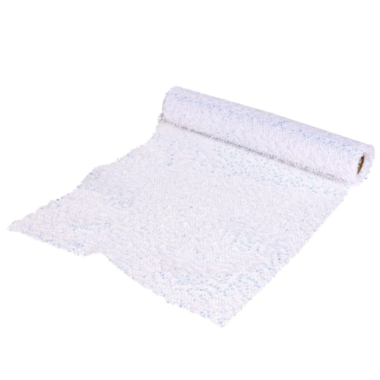 Chemin de table blanc avec paillettes 3m < Gifi Outlet
