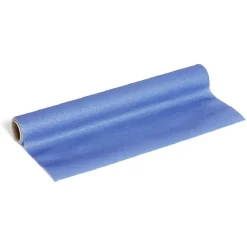 Chemin de table 320cm tissu intissé bleu pailleté < Gifi Sale