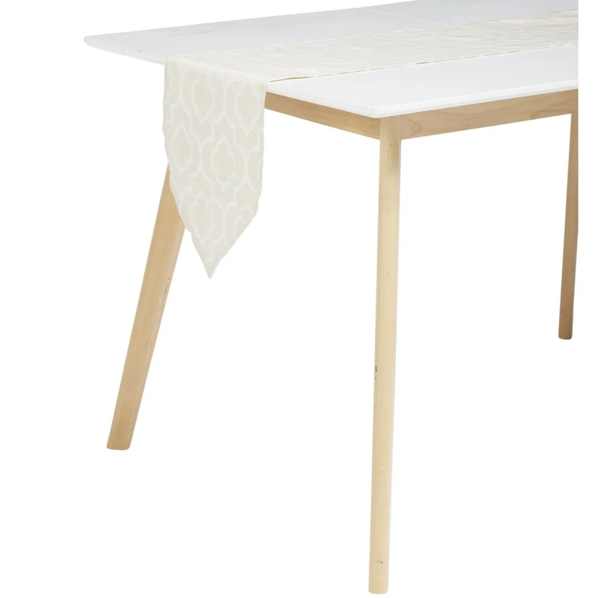Chemin de table en coton motif arabesque 28x300cm < Gifi Discount