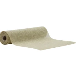 Chemin de table en polyester effet jute