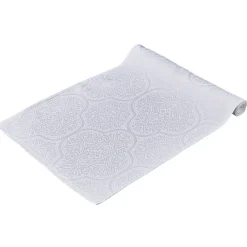 Chemin de table motif jacquard blanc < Gifi New