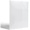 Chemise plastique A4 24x32cm noir ou blanc