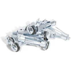 8 chevilles métalliques pour matériaux creux avec vis - Ø8x24 mm < Gifi Sale