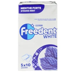 Chewing-gum Airwaves menthe forte 5 étuis de 10 dragées