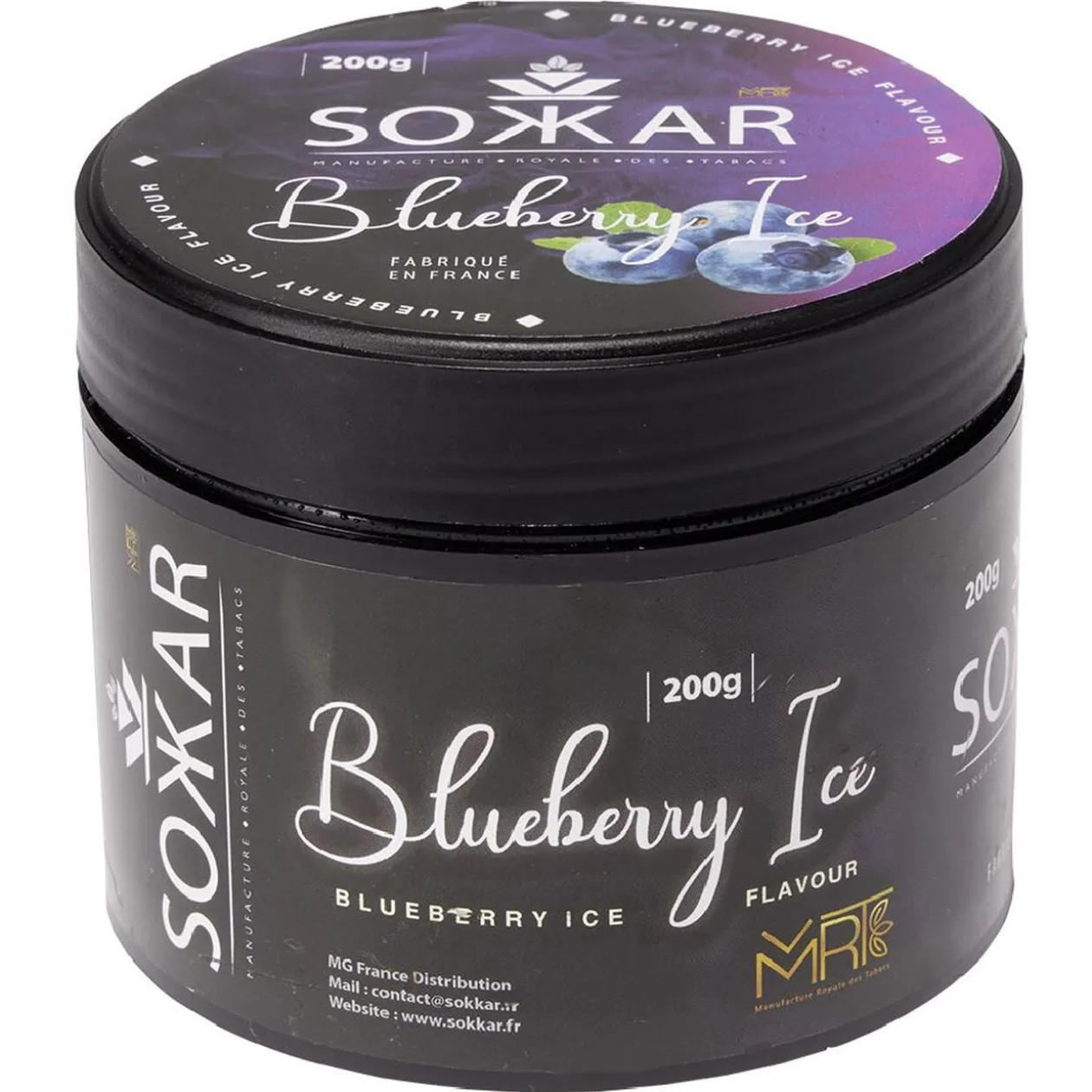 Chicha goût Bluberry Rouge 200g