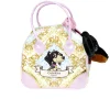Chien peluche avec sac de transport < Gifi Hot