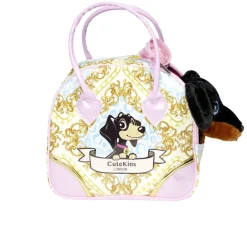 Chien peluche avec sac de transport < Gifi Hot