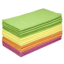 Chiffon microfibre x50 lavable réutilisable absorbant ne raye pas 30x30cm < Gifi
