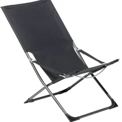 Chilienne extérieur Oxford unie noire L58xP77xH57cm