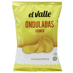 Chips ondulées El Valle saveur pomme de terre 150g < Gifi Outlet