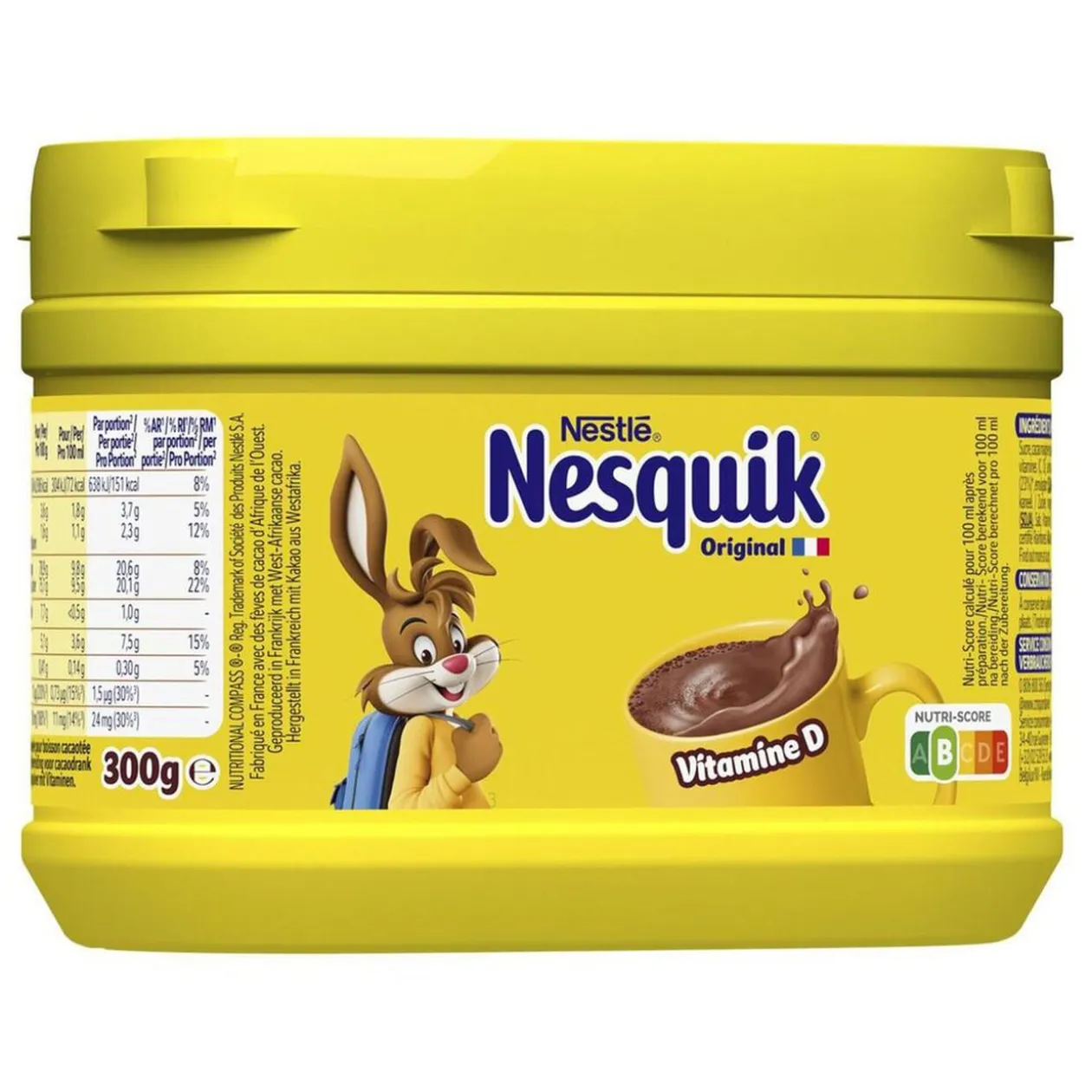 Chocolat en poudre Nesquik Nestle pot 300g