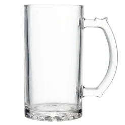 Chope à bière en verre 480ml H14,8cm